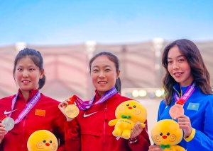 ҚАЗАҚСТАНДЫҚ СПОРТШЫНЫҢ АЗИЯ ЧЕМПИОНАТЫНДАҒЫ АЛҒАШҚЫ МЕДАЛІ